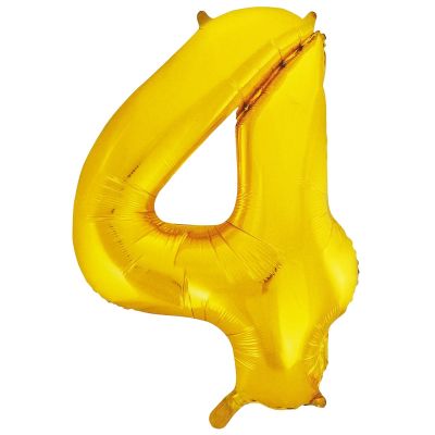 Hayden Foil 86cm (34") Gold Number 4