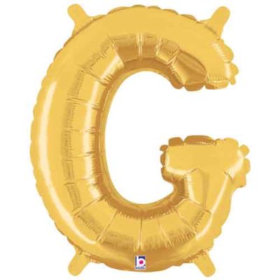 Betallic 14" Foil Gold Letter G 