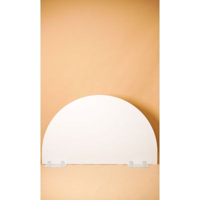 PVC Sail Backdrop Arch 1650W*1000mmH White (Base Included & Packed Separately)