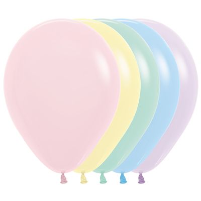 DTX (Sempertex) Latex 100/30cm Pastel Matte Assortment