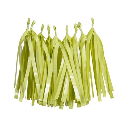 P9 Balloon Tassels (35cm x 12cm) Pastel Matte Yellow