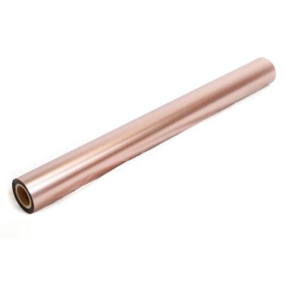 (63.5cm x 50m) Foil Roll Satin (Chrome) Rose Gold