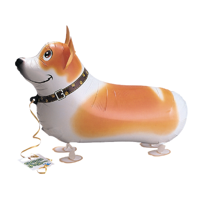 Osampo Walking Balloon Puppy Corgi (Unpackaged)