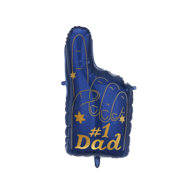 Party Deco Foil Shape #1 Dad 46 x 87cm 