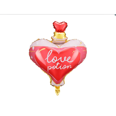 Party Deco Foil Shape Love Portion 54cm x 66cm