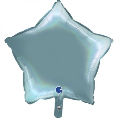 Grabo Foil Star 45cm - Holographic Platinum Tenerife Sea 