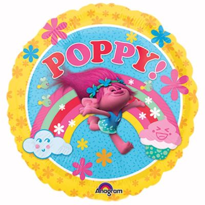 Anagram Licensed Foil 45cm (18") Dreamworks Trolls Poppy