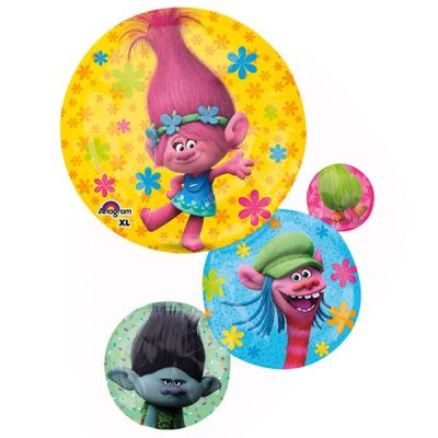 Anagram Foil Licensed Shape Dreamworks Trolls (55cm x 71cm)
