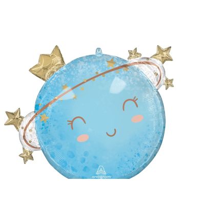 Anagram Foil Shape Little Moon Boy (73cm x 58cm)