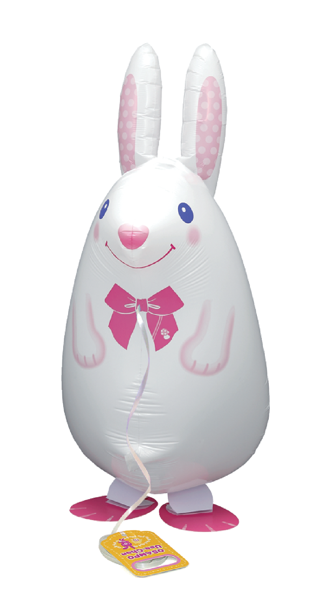 Osampo Walking Balloon White Rabbit